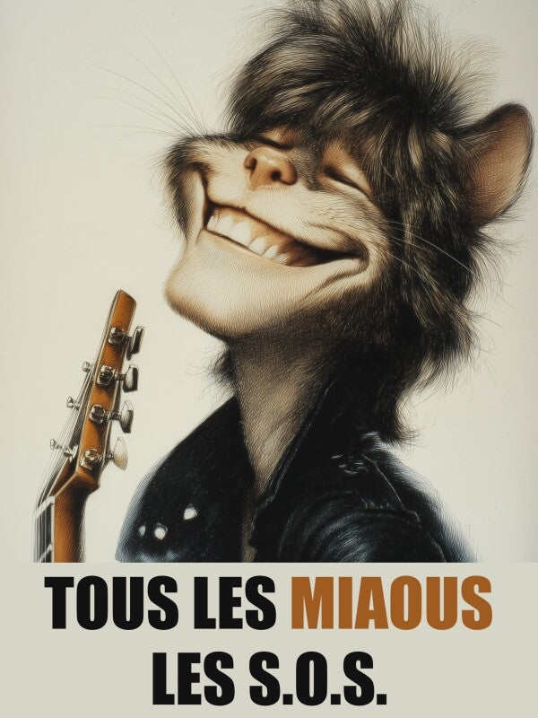 Daniel Balavoine - Poster 80x60 cm