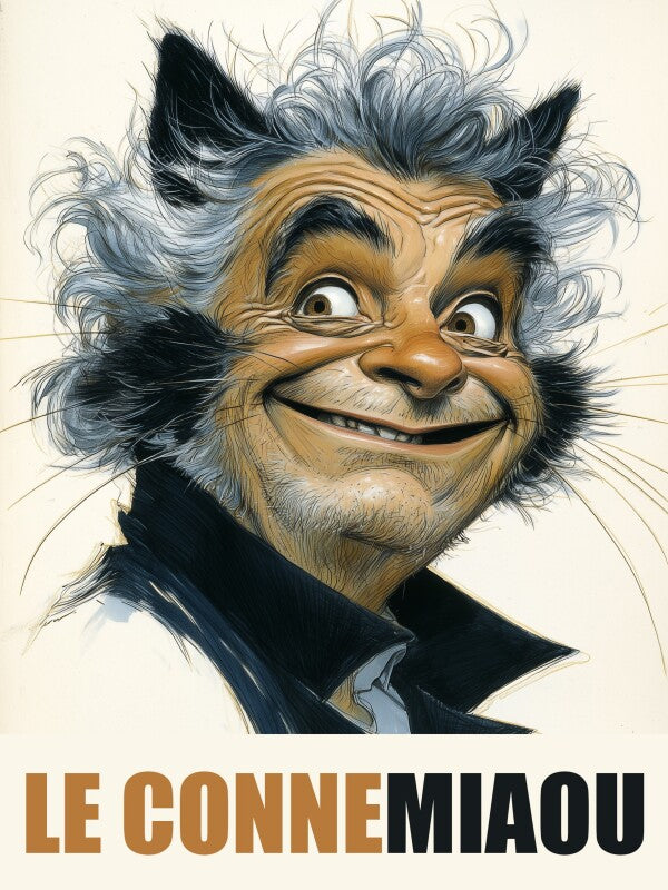 Michel Sardou - Poster 80x60 cm