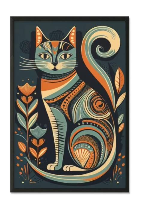 Toile - Tigre Bohème