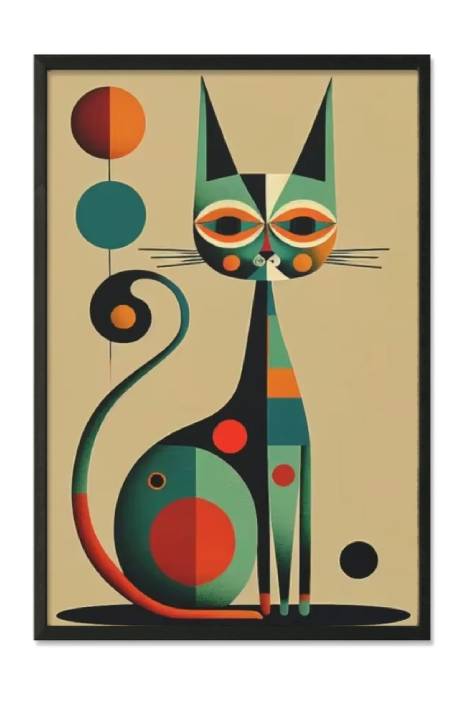 Toile - Chat Alchimique