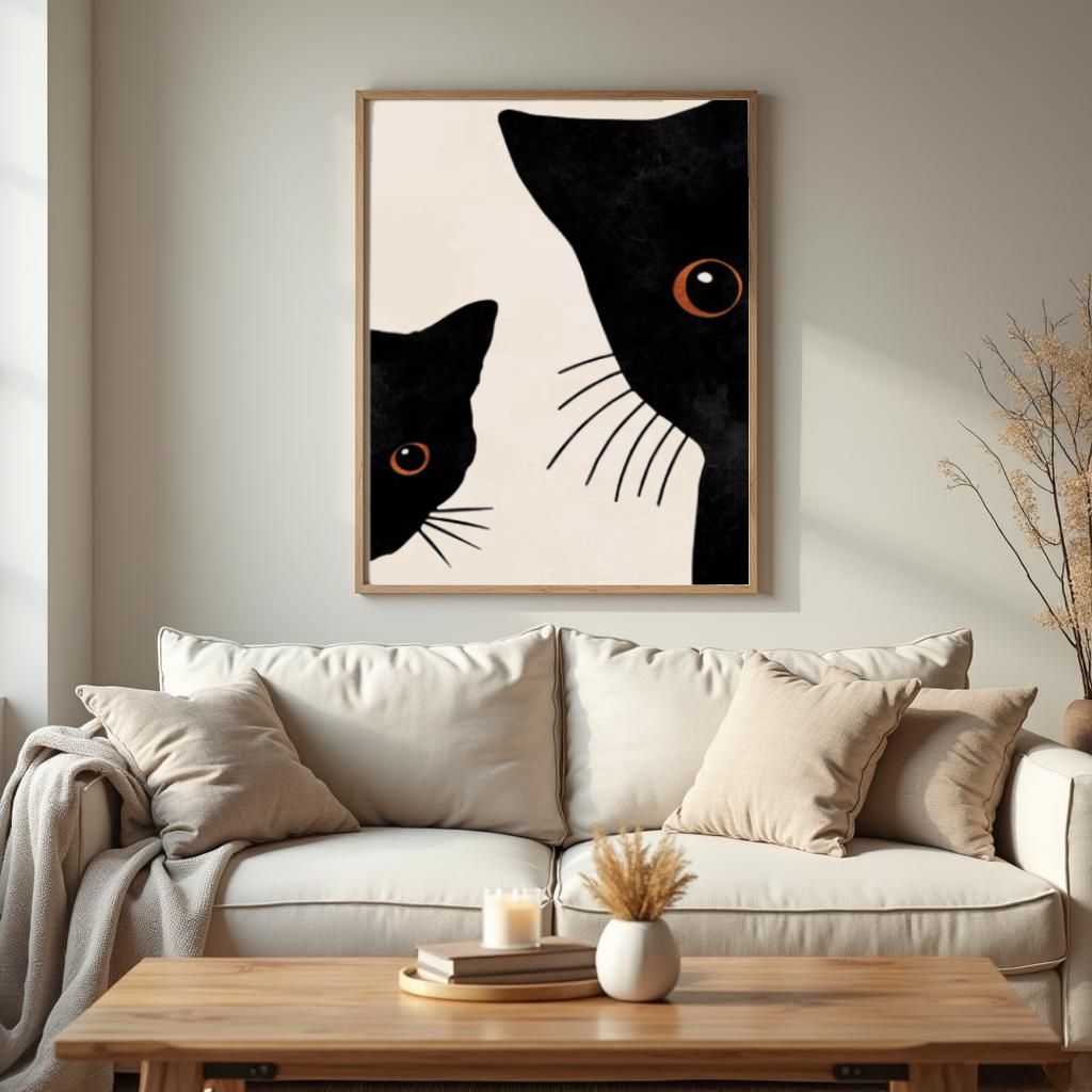 Toile - Discrétion Féline