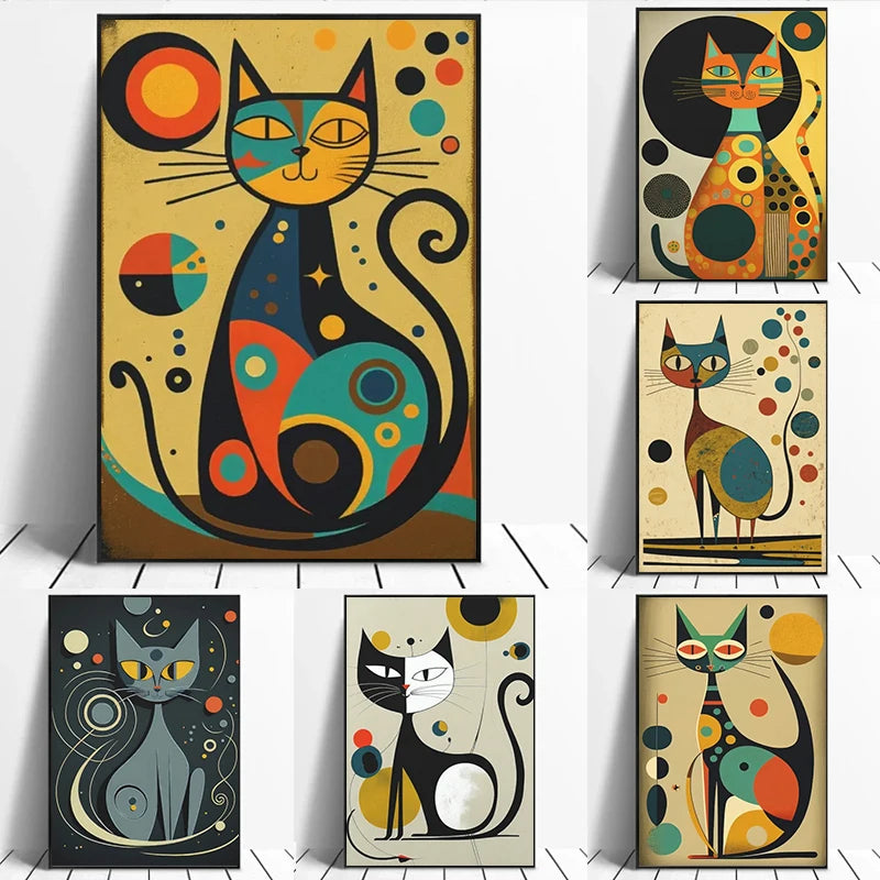 Toile - Chat Alchimique