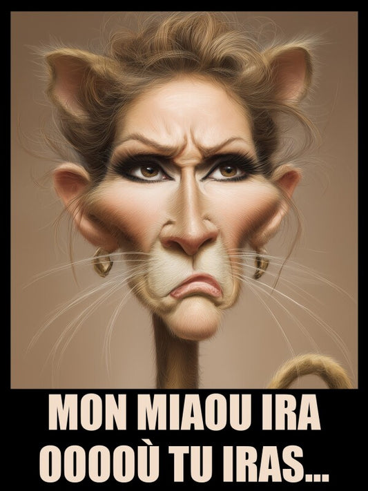 Celine Dion - Poster 80x60 cm