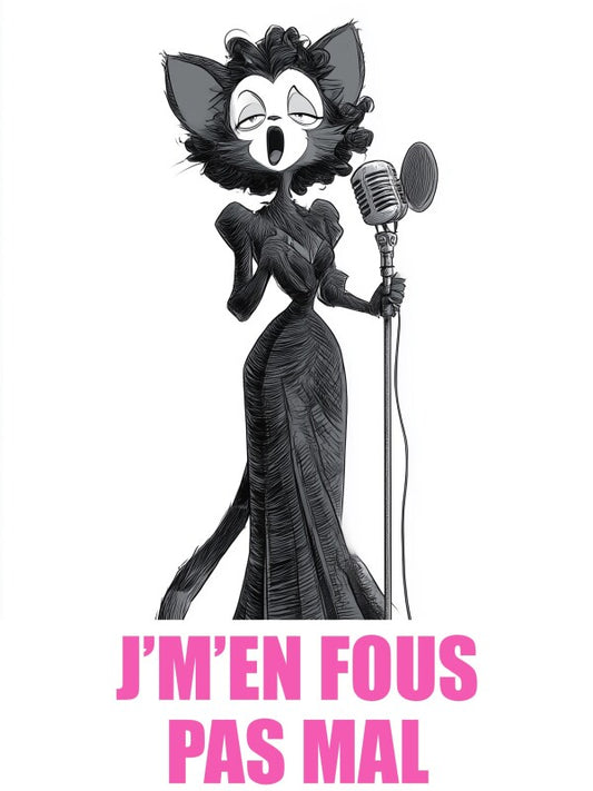 Edith Piaf - Poster 80x60 cm