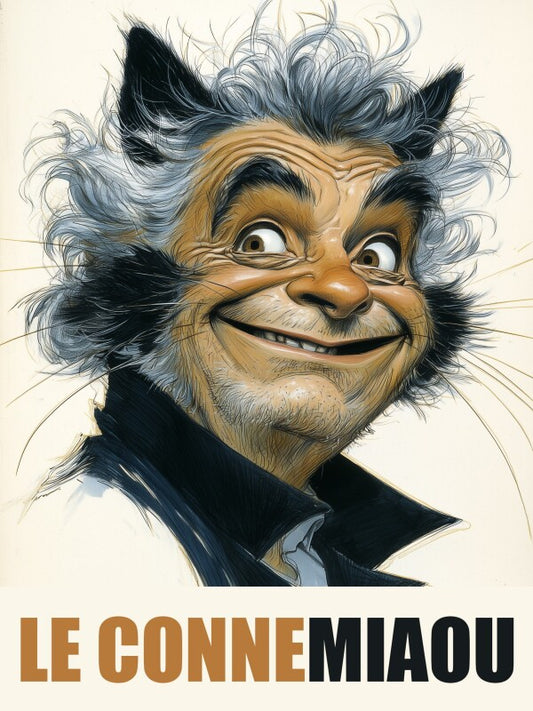 Michel Sardou - Poster 80x60 cm