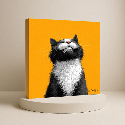 Toile - Sourire Carnassier