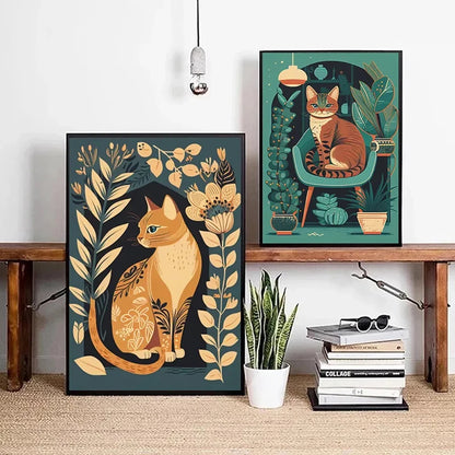 Toile - Le Chat Cubiste